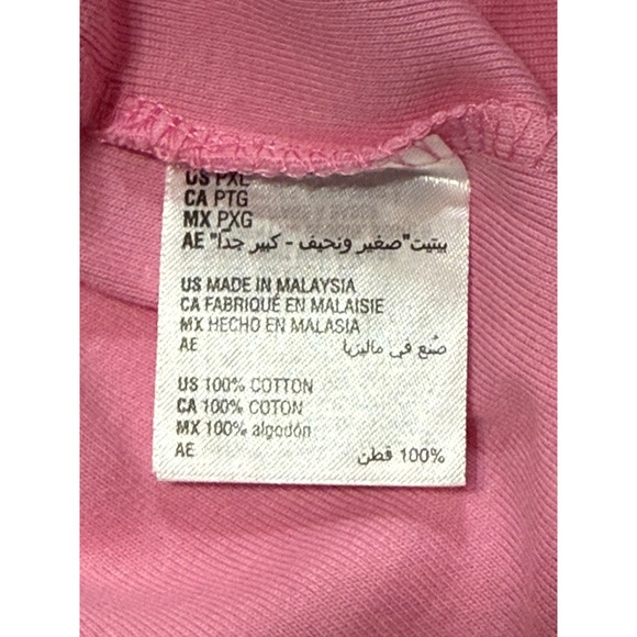Karen Scott Pink V Neck Short Sleeve Top Women's PXL V Neck Short Sleeves Casual - Picture 6 of 8